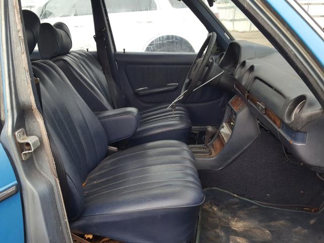 12313012050203 - 1977 MERCEDES-BENZ 300D BLUE photo 5