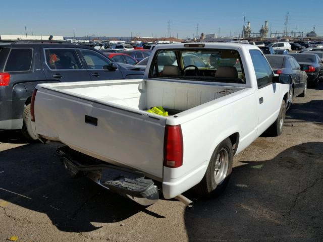 1GTEC14W1TZ508446 - 1996 GMC SIERRA C15 WHITE photo 4