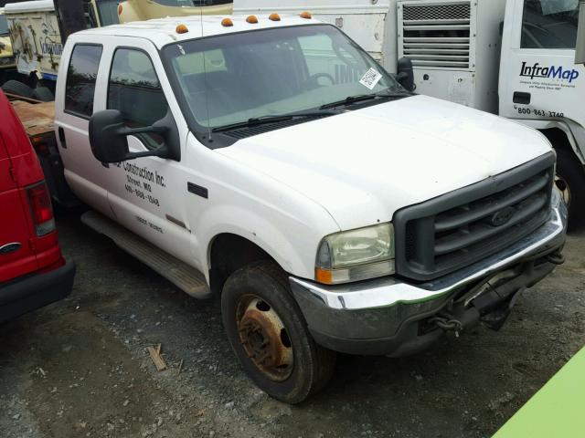 1FDAW57P74EC91006 - 2004 FORD F550 SUPER WHITE photo 1