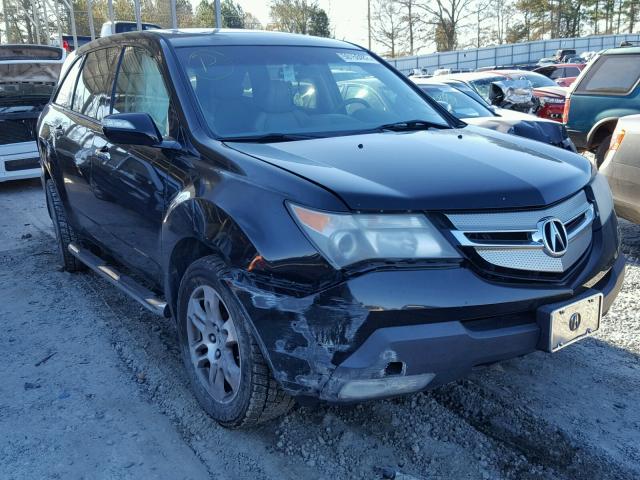 2HNYD28337H511316 - 2007 ACURA MDX TECHNO BLACK photo 1