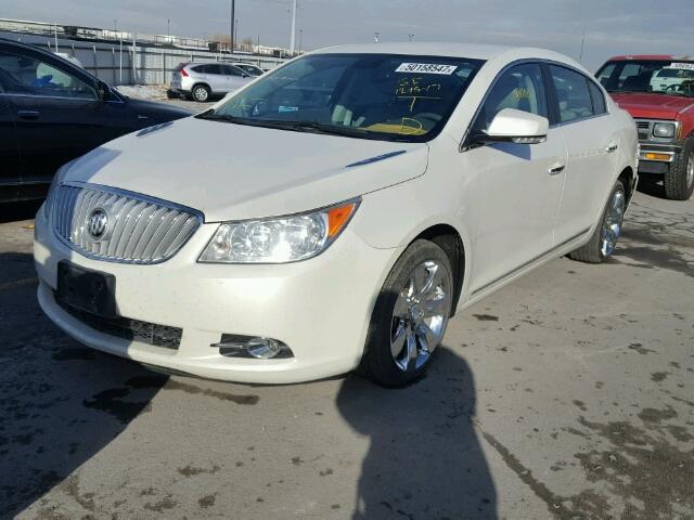 1G4GC5ED0BF115059 - 2011 BUICK LACROSSE C WHITE photo 2