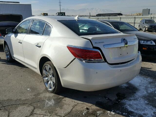 1G4GC5ED0BF115059 - 2011 BUICK LACROSSE C WHITE photo 3