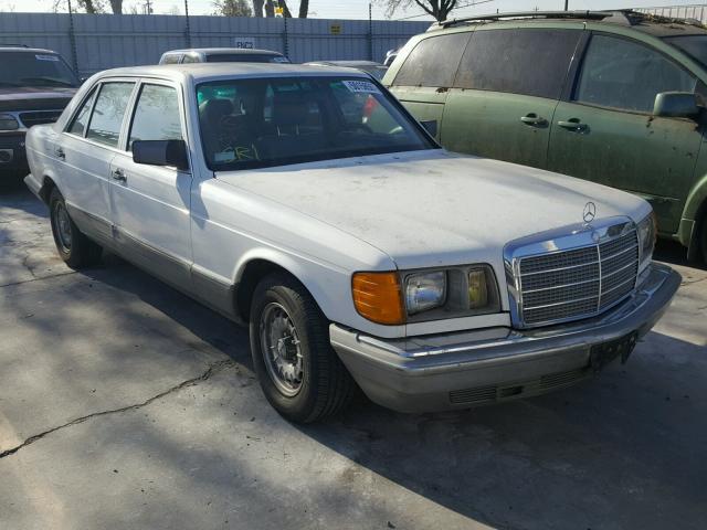 WDBCA37D4FA177575 - 1985 MERCEDES-BENZ 500 SEL WHITE photo 1