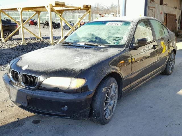 WBAEU33422PF71008 - 2002 BMW 325 XI BLACK photo 2