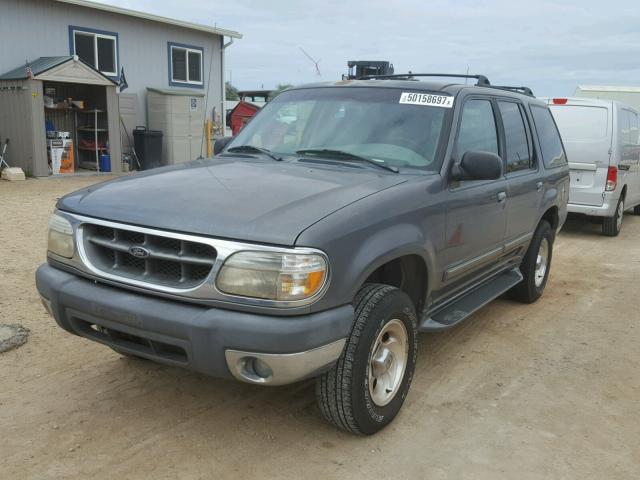 1FMDU34E2XZA42037 - 1999 FORD EXPLORER CHARCOAL photo 2