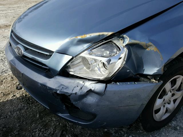 KNDMB233666079502 - 2006 KIA SEDONA EX BLUE photo 9