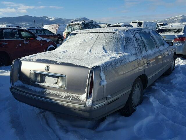 1G6KD54YXXU719546 - 1999 CADILLAC DEVILLE SILVER photo 4