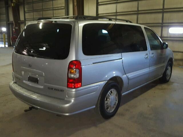 1GNDX13E12D145593 - 2002 CHEVROLET VENTURE LU SILVER photo 4