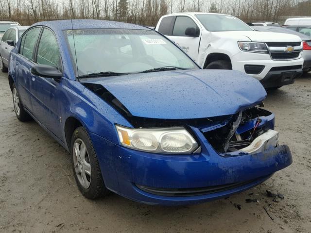 1G8AZ55F66Z159222 - 2006 SATURN ION LEVEL BLUE photo 1