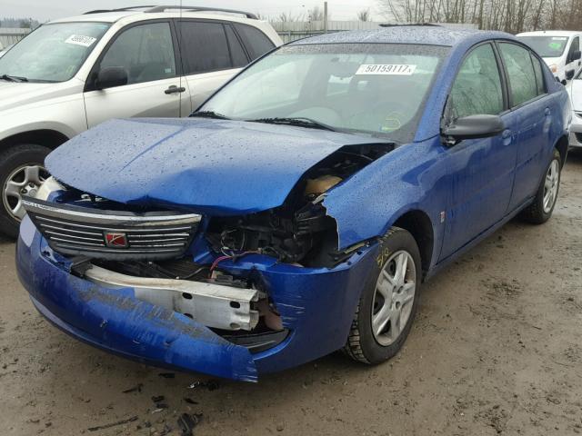 1G8AZ55F66Z159222 - 2006 SATURN ION LEVEL BLUE photo 2