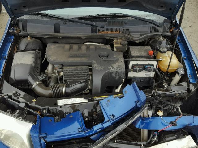 1G8AZ55F66Z159222 - 2006 SATURN ION LEVEL BLUE photo 7