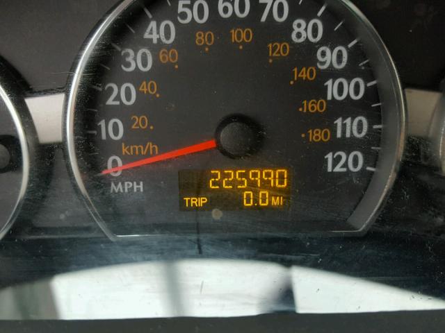 1G8AZ55F66Z159222 - 2006 SATURN ION LEVEL BLUE photo 8