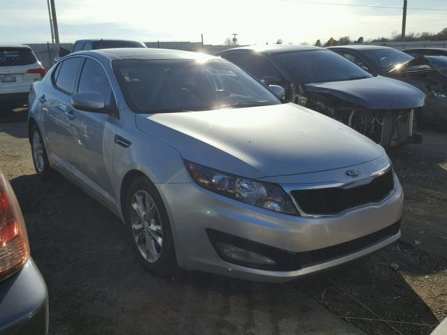 5XXGN4A74DG222659 - 2013 KIA OPTIMA EX SILVER photo 1