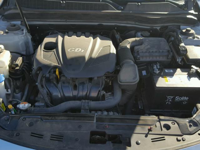 5XXGN4A74DG222659 - 2013 KIA OPTIMA EX SILVER photo 7