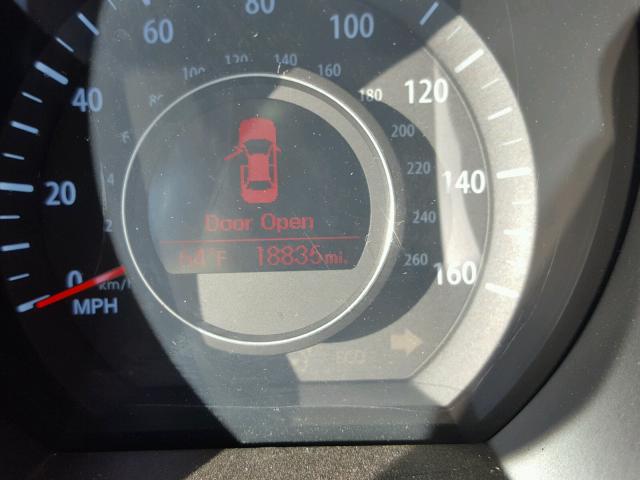 5XXGN4A74DG222659 - 2013 KIA OPTIMA EX SILVER photo 8