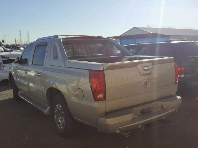 3GYEK62N66G115244 - 2006 CADILLAC ESCALADE E GOLD photo 3