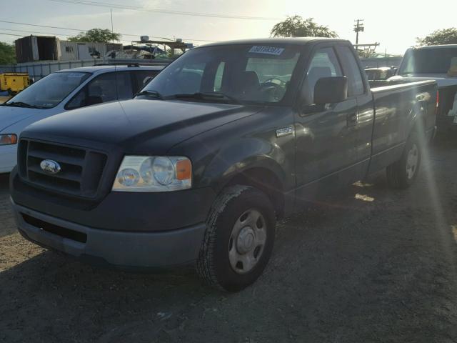 1FTPF12V37NA59889 - 2007 FORD F150 GREEN photo 2