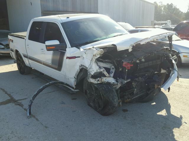 1FTFW1CT5EFB06968 - 2014 FORD F150 SUPER WHITE photo 1