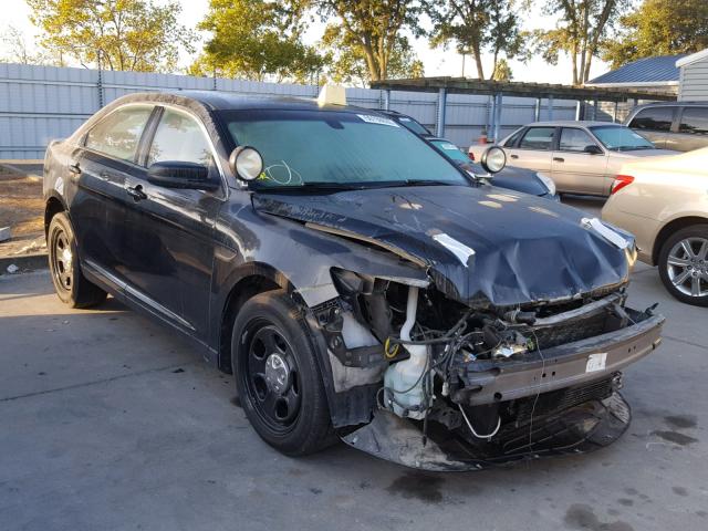 1FAHP2M83DG204644 - 2013 FORD TAURUS POL BLACK photo 1