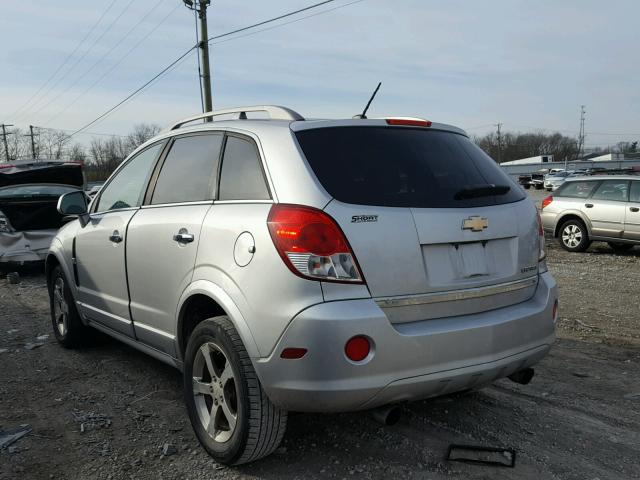 3GNAL3E56CS537140 - 2012 CHEVROLET CAPTIVA SP SILVER photo 3