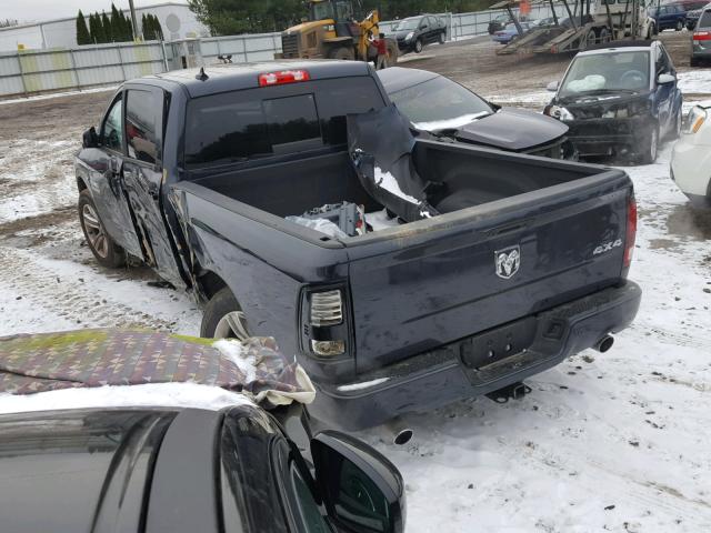 1C6RR7UT4HS511518 - 2017 RAM 1500 SPORT BLUE photo 3