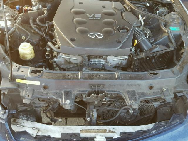 JNKCV51E54M100047 - 2004 INFINITI G35 BLUE photo 7