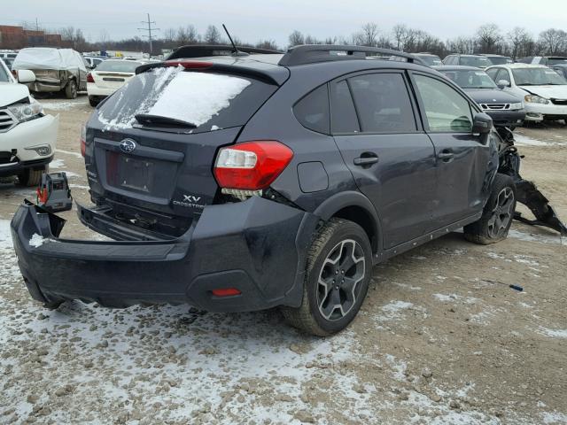 JF2GPAPC3F8217604 - 2015 SUBARU XV CROSSTR GRAY photo 4