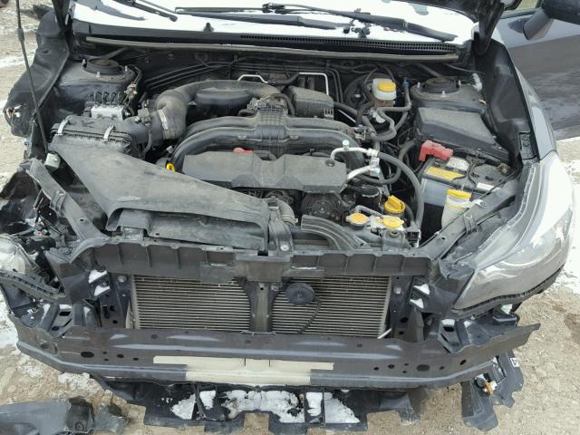 JF2GPAPC3F8217604 - 2015 SUBARU XV CROSSTR GRAY photo 7