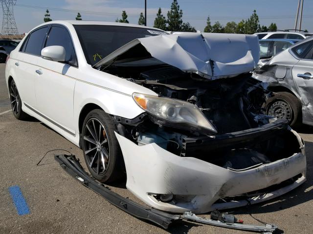 4T1BK3DBXBU375403 - 2011 TOYOTA AVALON BAS WHITE photo 1