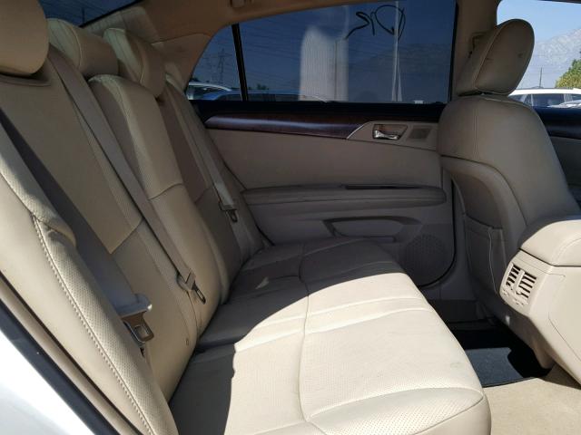 4T1BK3DBXBU375403 - 2011 TOYOTA AVALON BAS WHITE photo 6