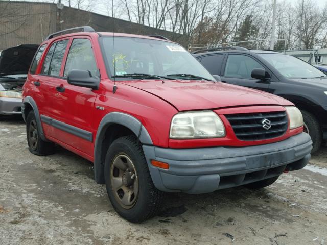 2S3TD62V446104065 - 2004 SUZUKI VITARA LX RED photo 1