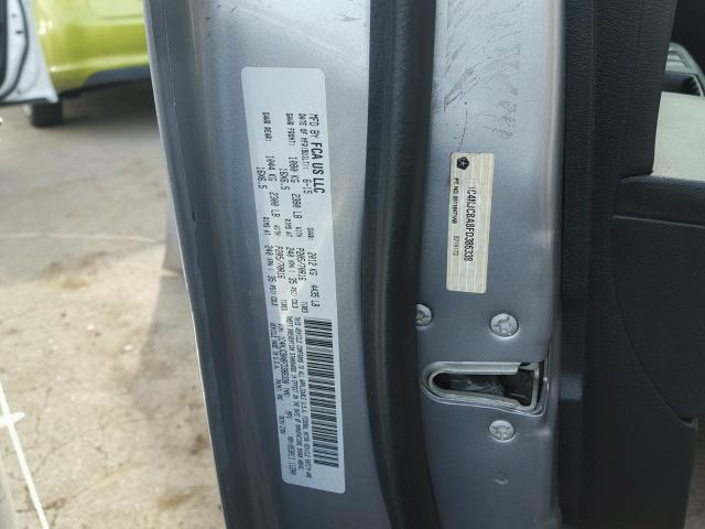 1C4NJCBA8FD386338 - 2015 JEEP COMPASS SP ვერცხლისფერი ფოტო 10