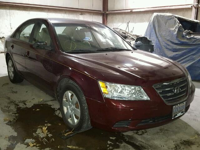 5NPET4AC1AH628652 - 2010 HYUNDAI SONATA GLS MAROON photo 1