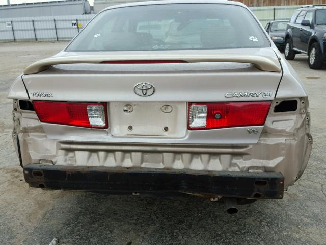 4T1BF28K91U123200 - 2001 TOYOTA CAMRY LE TAN photo 9