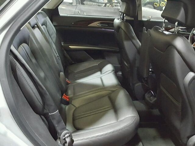 3LN6L2JK8DR814833 - 2013 LINCOLN MKZ Արծաթագույն լուսանկար 6