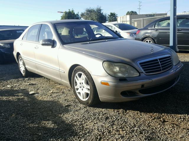 WDBNG70J63A372278 - 2003 MERCEDES-BENZ S 430 SILVER photo 1