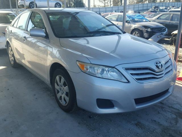 4T1BF3EK6BU210886 - 2011 TOYOTA CAMRY BASE SILVER photo 1