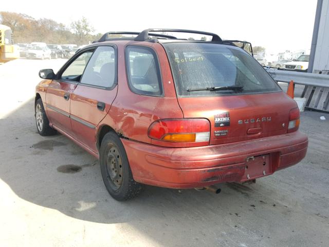 JF1GF4356YH807380 - 2000 SUBARU IMPREZA L RED photo 3