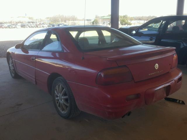 4C3AU52N8XE072188 - 1999 CHRYSLER SEBRING LX RED photo 3