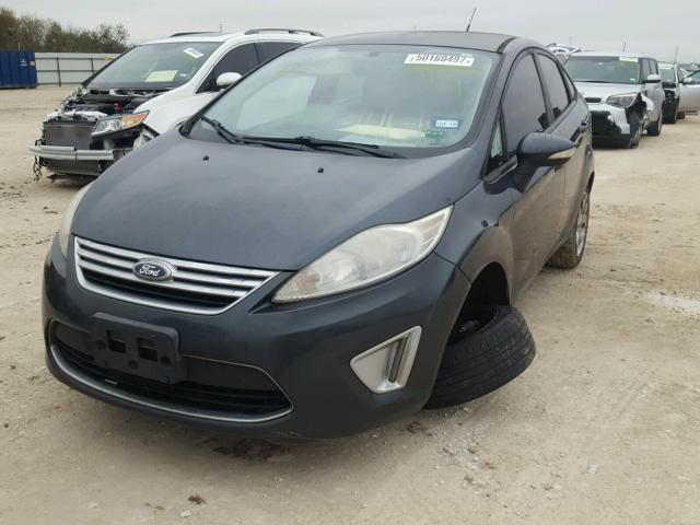 3FADP4CJ2BM116461 - 2011 FORD FIESTA SEL GRAY photo 2