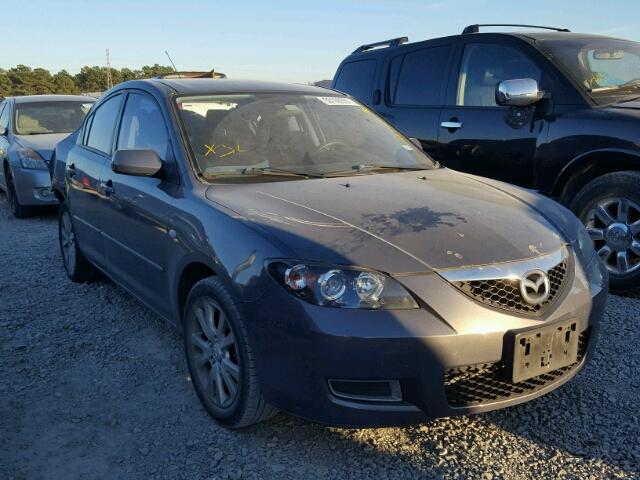 JM1BK12FX81812504 - 2008 MAZDA 3 I GRAY photo 1