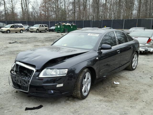 WAUEV74FX7N044869 - 2007 AUDI A6 S-LINE BLACK photo 2