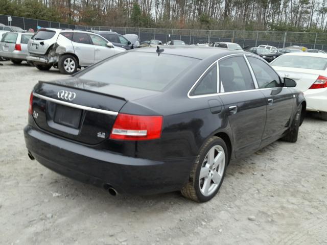 WAUEV74FX7N044869 - 2007 AUDI A6 S-LINE BLACK photo 4