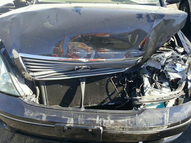 JTHBN30F410032417 - 2001 LEXUS LS 430 BLUE photo 7