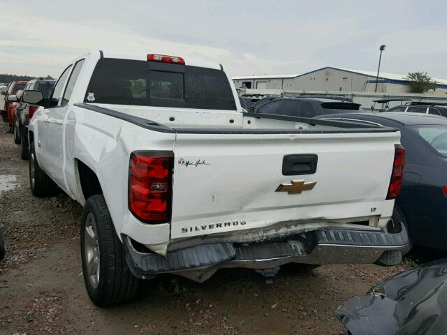 1GCRCREH8EZ396859 - 2014 CHEVROLET SILVERADO WHITE photo 3