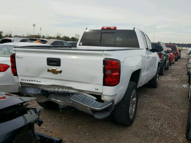 1GCRCREH8EZ396859 - 2014 CHEVROLET SILVERADO WHITE photo 4