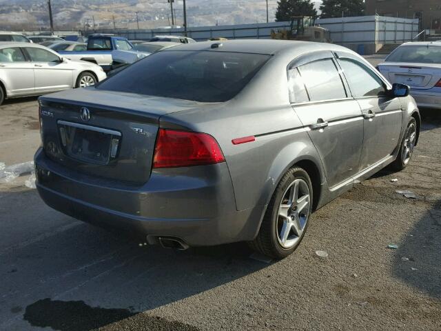 19UUA66204A059769 - 2004 ACURA TL CHARCOAL photo 4