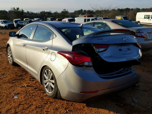 KMHDH4AE9GU479934 - 2016 HYUNDAI ELANTRA SE GRAY photo 3