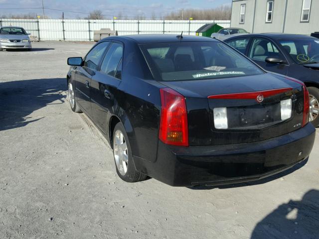 1G6DP567650151921 - 2005 CADILLAC CTS HI FEA BLACK photo 3