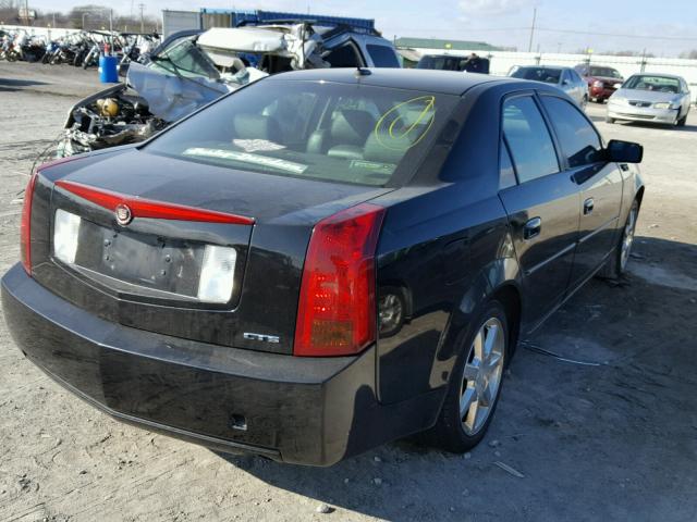 1G6DP567650151921 - 2005 CADILLAC CTS HI FEA BLACK photo 4